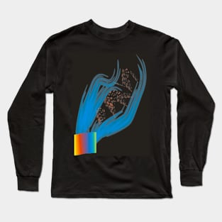 The blue Long Sleeve T-Shirt